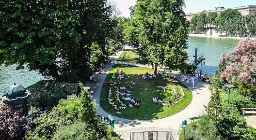 Square du Vert Galant Paris