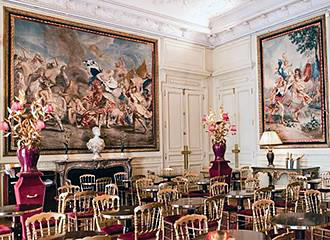 Paintings inside Jacquemart-Andre Tea Room