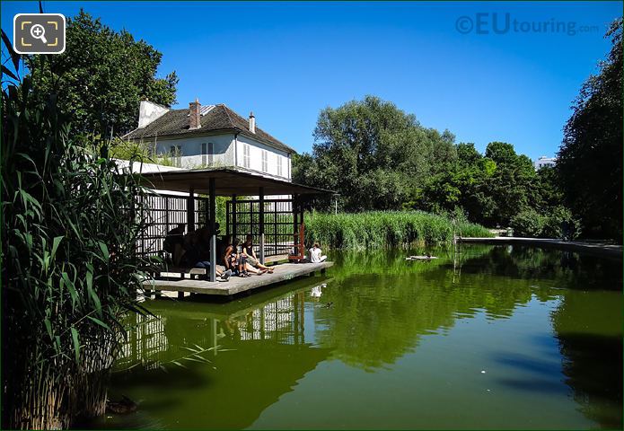 Pavillon du Lac water pergola