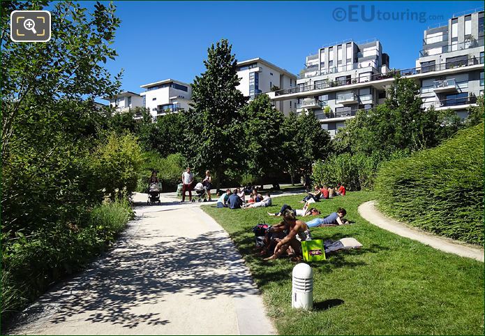 Belvedere Garden inside Jardin Yitzhak Rabin