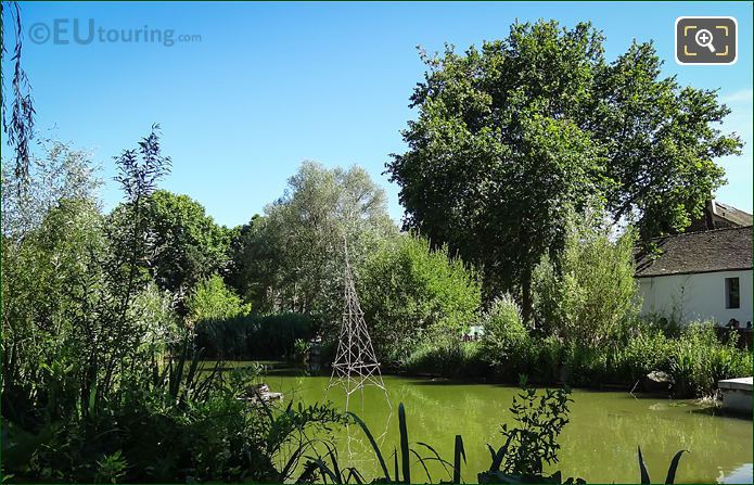 Yitzhak Rabin wooden Eiffel Tower