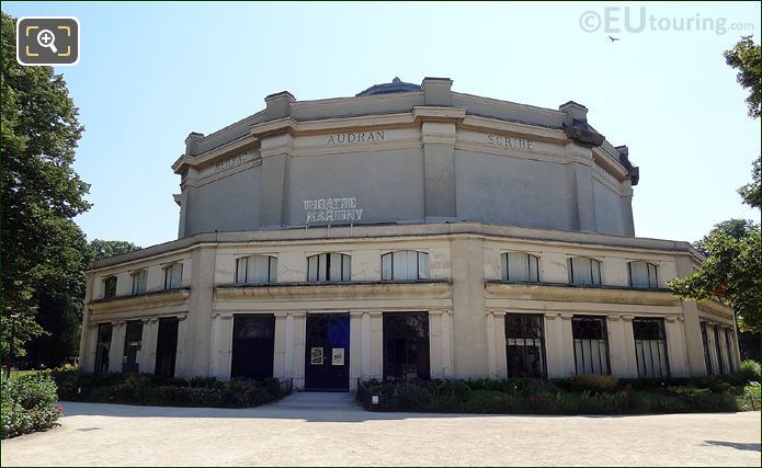 Theatre Marigy in the Jardins des Champs Elysees