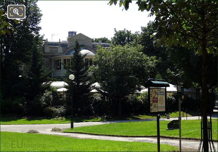 Prestigious Jardin des Champs Elysees restaurant