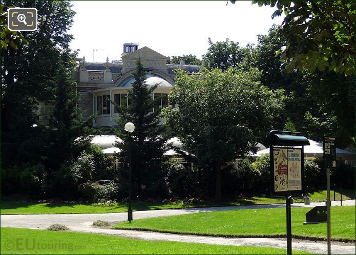 Ledoyen restaurant in Jardins des Champs Elysees