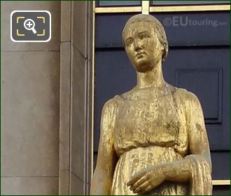 La Campagne statue, Palais de Chaillot, Jardins du Trocadero