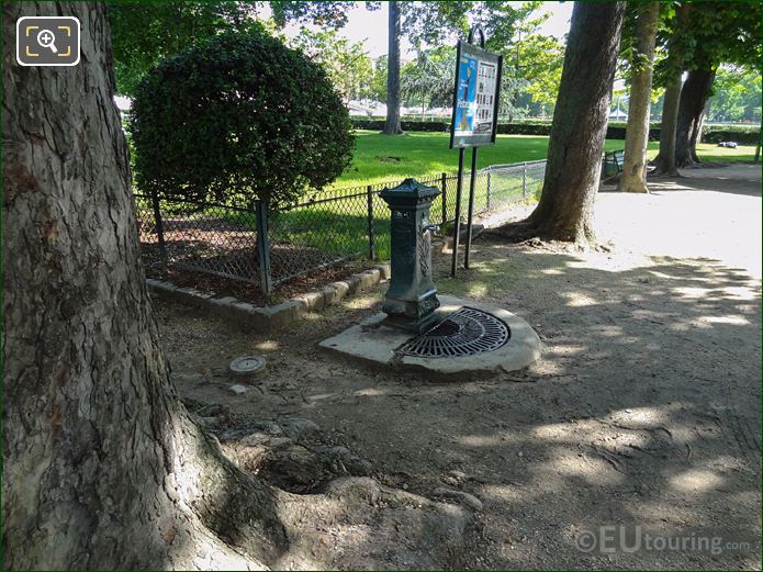 Jardins du Trocadero Wallace fountain potable water