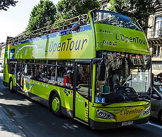 L’OpenTour modern bus