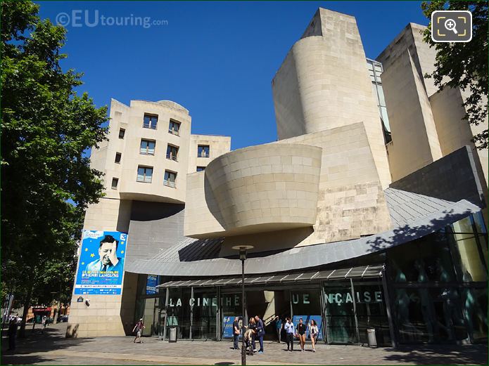 Cinematheque Francaise eastern facade