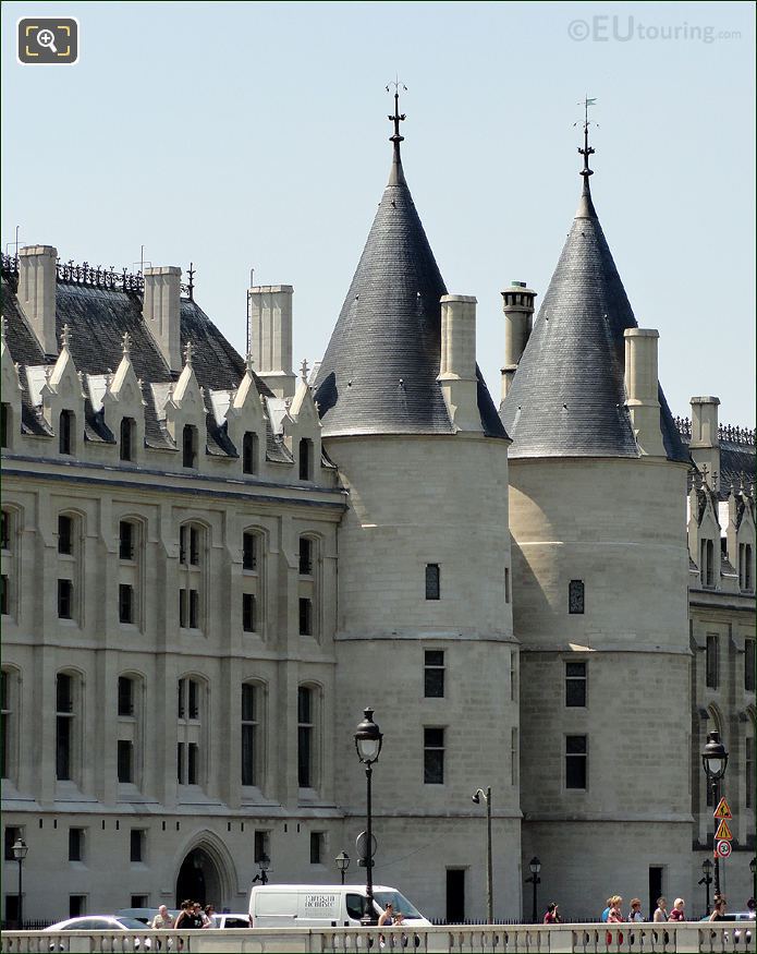 La Conciergerie round towers