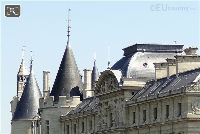 Medieval building La Conciergerie