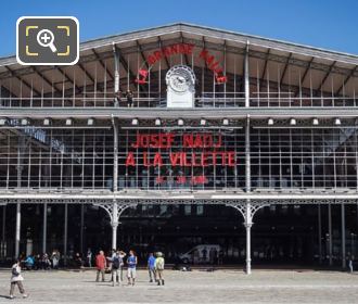 La Grande Halle south facade