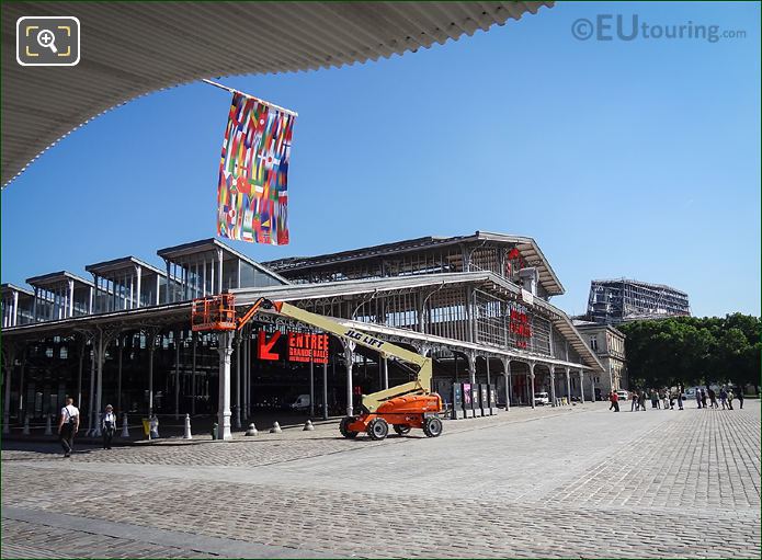 Front facade of Grande Halle