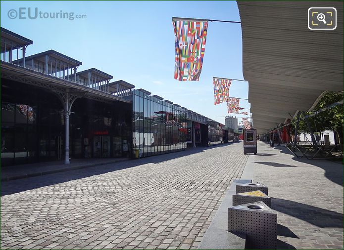 Grande Halle south west facade