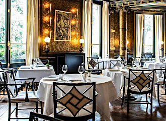 La Reserve Paris Hotel restaurant