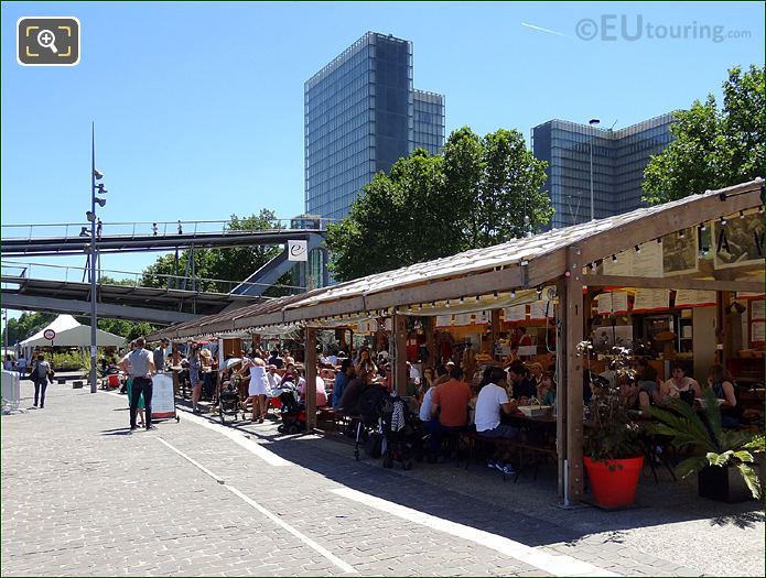 La Vagalame and Passerelle Simone de Beauvoir