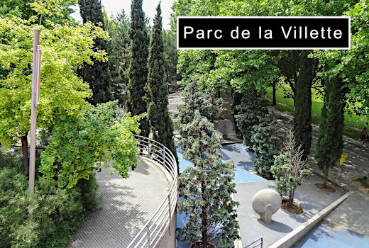 Parc de la Villette gardens