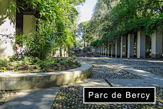Parc de Bercy Jardin Yitzhak Rabin