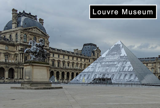 Musee du Louvre Cour Napoleon