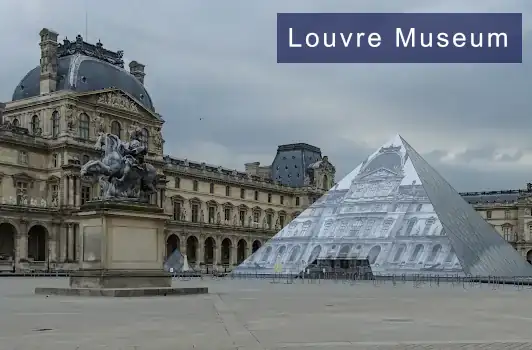 Musee du Louvre Cour Napoleon