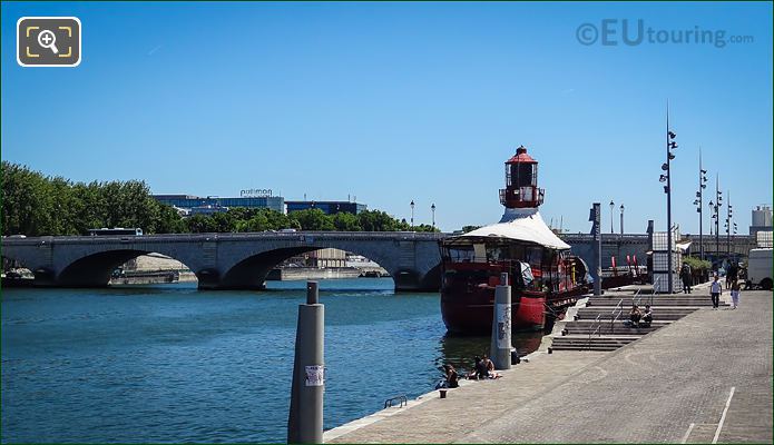 Stern of Le Batofar boat