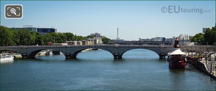 Le Batofar and the Pont de Tolbiac