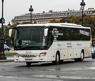 Les Cars Air France airport bus