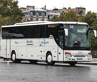 Paris airport bus service Les Cars Air France