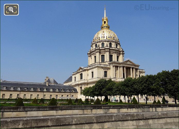 Eglise du Dome by Jules Hardouin Mansart at Les Invalides