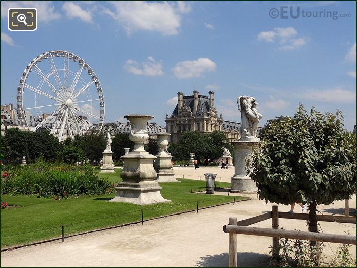 Louvre Museum and Tuileries Gardens