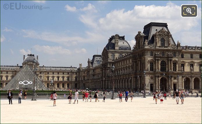 Pavillon Mollien at the Louvre Museum