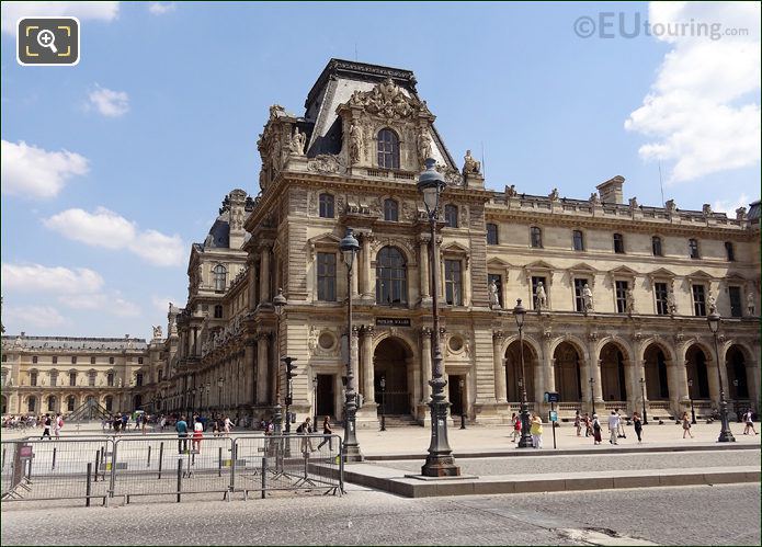 The Louvre Pavillon Mollien Paris