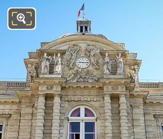 South entrance for Palais du Luxembourg