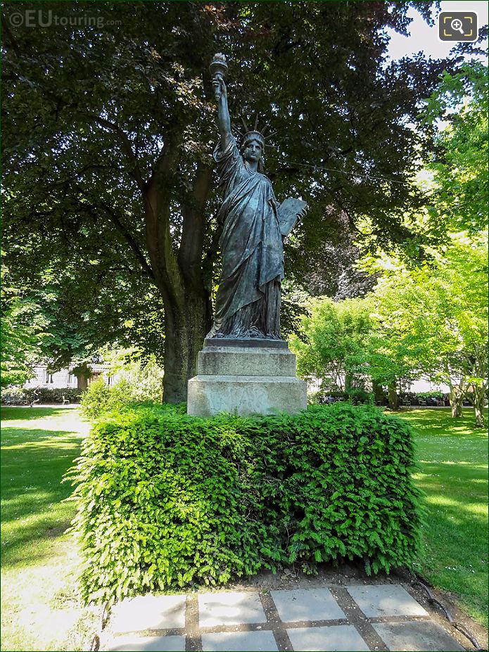 Jardin du Luxembourg Statue of Liberty, West side of gardens