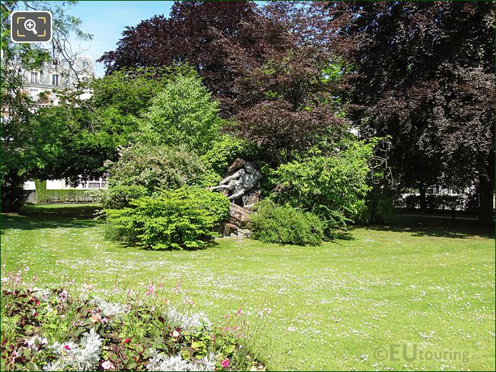 Jardin du Luxembourg NW corner garden, Paris