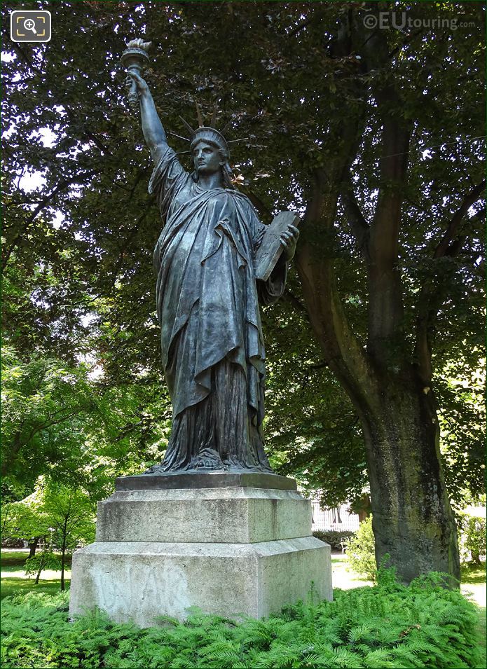 Jardin du Luxembourg Statue of Liberty