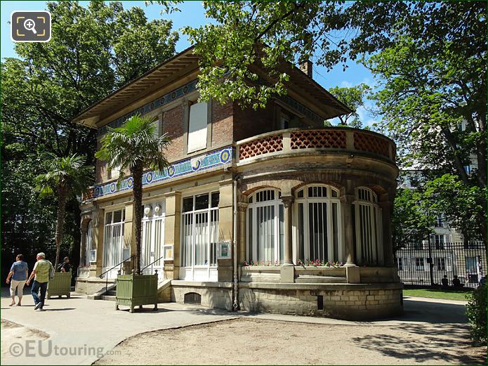 Pavillon Davioud building, Jardin du Luxembourg, Paris