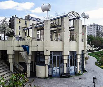 Maison de l’Air museum at Parc de Belleville