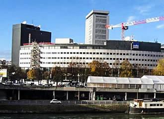 Facade of Musee de Radio France