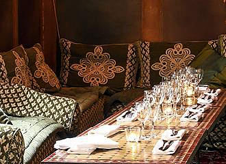 Mansouria Restaurant Seating