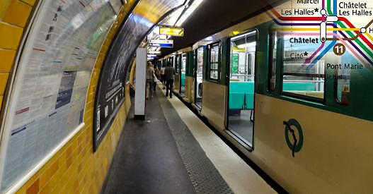 Paris Metro maps