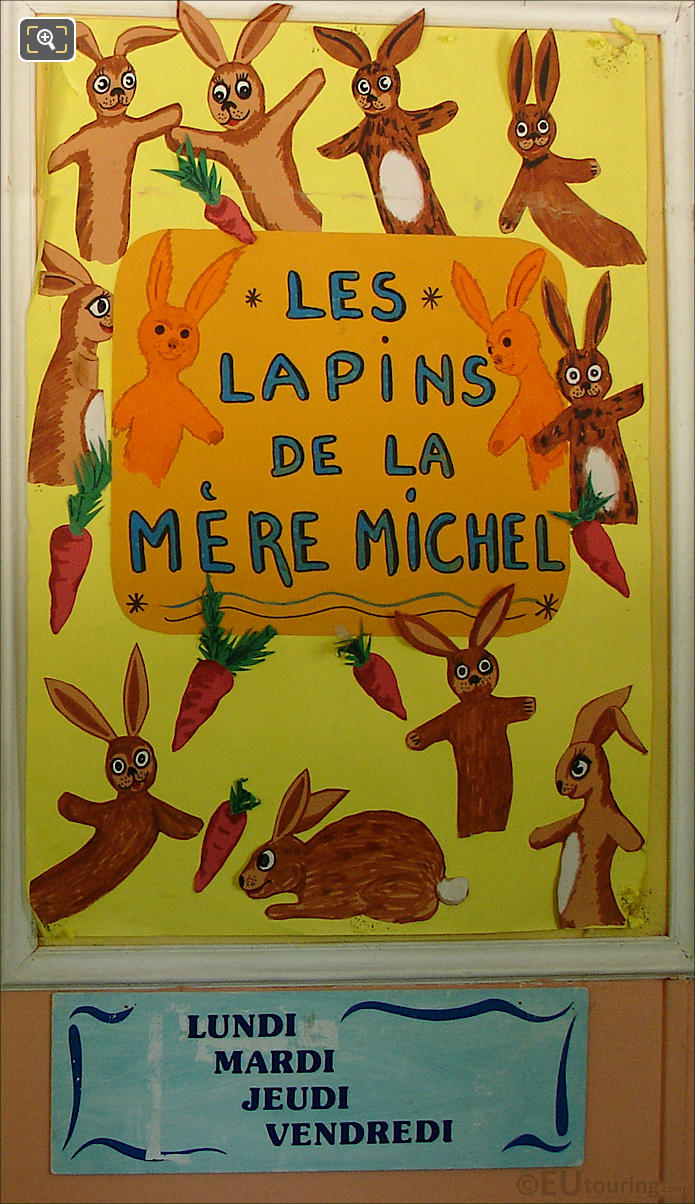 2013 poster for Champ de Mars puppet theatre, Paris