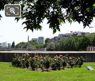 Memorial des Martyrs de la Deportation and its garden