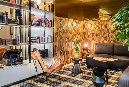 Mercure Paris Bercy Bibliotheque Hotel lounge