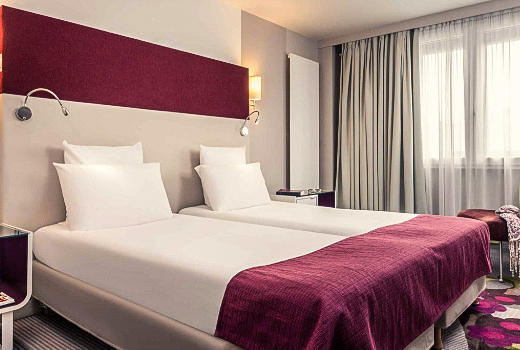 Mercure Paris Bercy Bibliotheque Hotel twin room