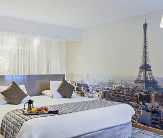 Mercure Paris Vaugirard Porte de Versailles bedroom decor