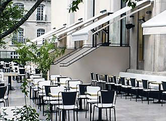 Monsieur Bleu restaurant at Palais de Tokyo in Paris