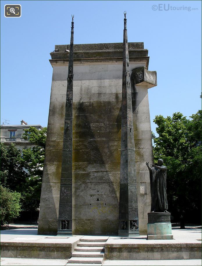 Monument des Droits de l'Homme, Champ de Mars, Paris