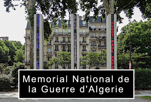 Memorial National de la Guerre d'Algerie