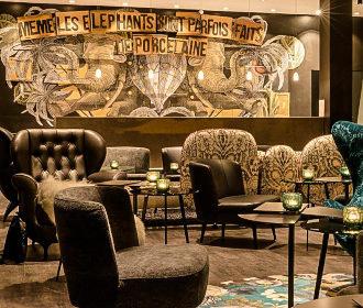 Motel One Paris-Porte Doree lounge area