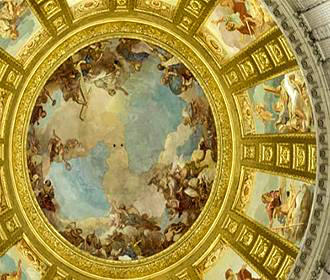 Musee de l’Armee tomb golden ceiling